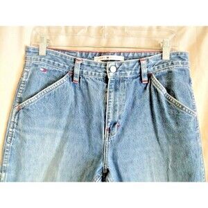 Tommy Hilfiger Women's Jeans SZ 10 Straight Leg 100% Cotton